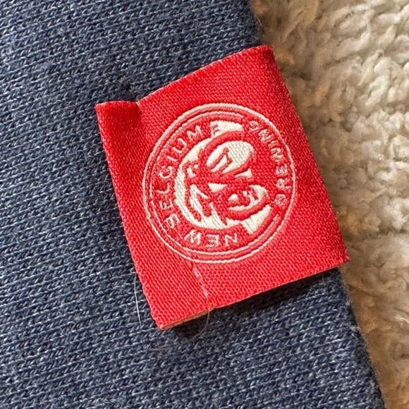 Delta airlines sweatshirt Adult size XL crew neck Blue bicycle Cotton Blend - Picture 5 of 9